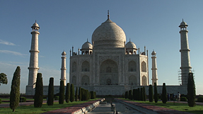 de Taj Mahal